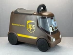 Radio Flyer Ups Truck Ride On Toy Brown Kids Push Vehicle Storage Seat. Fixed Price $29.99.
