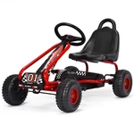 Babyjoy Kids Pedal Go Kart 4 Wheel Ride On Toys W/ Adjustable Seat Handbrake Red. Fixed Price $119.99.