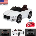 Bentley Style Kids 12V Ride On Car Toys Battery Operated Electric Leather Seat. Fixed Price $196.99.