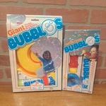 Toi Bubble Brush And Giant Double Bubblos. New. Vintage. 1987, 1990. Fixed Price $40.00.
