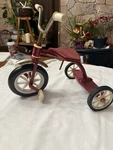 Radio Flyer 553 Authentic Working Trike For Dolls, Stuffed Toys, Display. 12". Fixed Price $15.00.