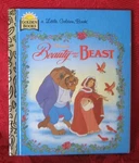 "disney's Beauty And The Beast", Little Golden Book 1997, 98008-01. Fixed Price $5.98.