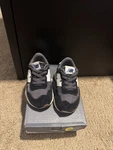 New Balance 237 Unisex Kids Gray Black White Sneakers Lace Up Size 5. Fixed Price $30.00.