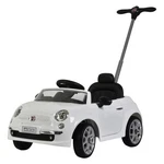 Best Ride On 2-N-1 Fiat 500 Model Baby Toddler Toy Push Stroller, White. Fixed Price $142.99.