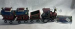 Woodworks Wooden Train Holiday Decor Roman Inc. Nwt. Fixed Price $19.99.
