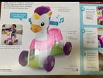 Fisher-price Rollin' Tunes Unicorn With Music, Phrases, & Sounds 2WAYS Rise Play. Fixed Price $59.99.