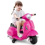 Costway Kids Ride On Motorcycle With Training Wheels 6V Battery 26"X20" - Pink. Fixed Price $70.79.