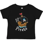 Inktastic Lil' Pirate Ship, Blue Bandana Toddler T-shirt Children Future. Fixed Price $17.99.