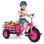Kids Tricycle W/storage Basket 15 Inflatable Rubber Tires Adjustable Handlebar. Fixed Price $99.99.