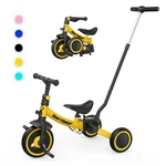 Besrey Toddler Tricycle For Boys/girsl With Push Handle,kids Trike Bikes,yellow. Fixed Price $84.99.