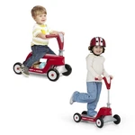 Scooter Wheel Ride Toy Red Flip Deck Converts Radio Flyer 1-4 Kids. Fixed Price $51.99.