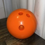 Champion Sports 3 Pound Rubber Bowling Ball Kids Training Orange New. Fixed Price $49.69.