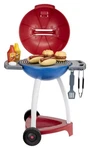 Pretend Play Bbq Grill Toy Set For Kids With Food Accessories & Wheels. Fixed Price $35.97.