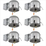 Designers Fountain Led Recessed Ceiling Light Housings, 6 Pack Inch Ic Shal.... Fixed Price $53.63.