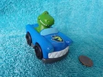 Fisher Price Little People Wheelies Disney Toy Story Rex Dinosaur 2012 Blue Car. Fixed Price $21.95.