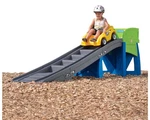 Extreme Thrill Outdoor Roller Coaster Kids Ride Long Track Easy-entry Car. Fixed Price $329.00.