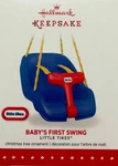 Baby First Swing Christmas Tree Ornament Little Tikes Hallmark Nib. Fixed Price $26.90.