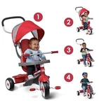 Radio Flyer Ez Fold 4-IN-1 'n Trike Stroller Tricycle Red. Fixed Price $72.49.