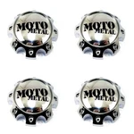 4 Moto Metal Chrome Wheel Center Hub Caps For 8LUG MO978 Razor MO202 MO968 MO975. Fixed Price $73.16.