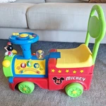 Vintage Disney Kiddieland Mickey Mouse Ride On Push Train Activity Video. Fixed Price $176.00.