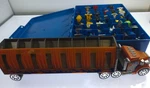 Hot Wheels Storage Case Filled With Cars And Semi Truck. Fixed Price $29.99.