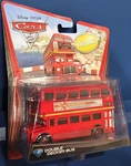 Disney Pixar Cars 2 Movie Double Decker Bus #4 Deluxe Size Red. Fixed Price $33.24.