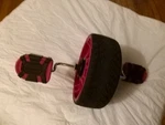 Little Tikes 4-IN-1 Trike Spare Replacement Part Wheel And Pedals Black Pink. Fixed Price $22.99.