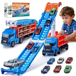 Race Track Truck Toys For 3 4 5 6 Years Old Kids - Carrier Transport Ca.... Fixed Price $73.88.