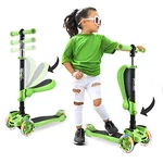 Hurtle HURFS69G 3-WHEELED Scooter For Kids, Green. Fixed Price $69.99.