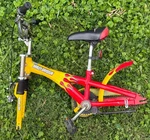 Recalled 90 Kids Harley-davidson Bicycle Yellow Flames Youth Collectible Parts. Fixed Price $30.00.
