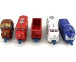 Chuggington Die-cast Train Hodge Hopper Car 2010 Learning Curve Lot Of 5. Fixed Price $24.99.