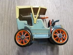 Vintage Trademark Modern Toys Old-timers No. 20 Japan 1950'S Blue Car. Fixed Price $30.99.