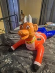 Borden Inc. Elsie Inflatable Cow Ride On Water Float 1994 Vintage Promo Display. Fixed Price $99.99.