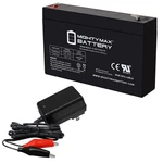 Mighty Max 6V 9AH F2 Battery Replaces Avigo Mini Cooper Toy Car + Charger. Fixed Price $34.99.