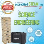 Giant Tumbling Timber Toy - Jumbo Wooden Blocks Floor Game For Kids And Adults. Fixed Price $47.59.