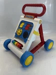 Vintage 1990 Fisher-price Fold & Go Activity Walker Sit-to-stand Toddler Toy. Fixed Price $27.99.