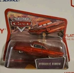 Disney Cars Woc Series Hydraulic Ramone Short Good Card. Fixed Price $30.00.
