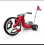 Radio Flyer Big Sport Tricycle 16 Inch Front Wheel, Unisex, Red. Fixed Price $75.00.