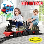 Joyldias Black/blue Electric 6V Kids Ride On Train 1-3YEARS W/track+lights+music. Fixed Price $139.90.