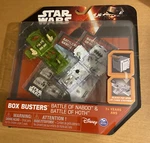 Star Wars Box Busters, Battle Of Hoth And Naboo. Fixed Price $20.00.