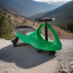 *new* Wiggle Car - Toddler On Toy By Lil' Rider Green. Fixed Price $22.99.