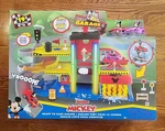 Disney Junior Mickey Mouse Ready Race Garage 19 Piece Vehicle Playset New Toy. Fixed Price $39.99.