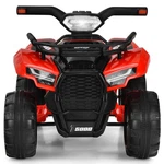 Honeyjoy 6V Kids Atv Quad Electric Ride Car Toy Toddler W/MP3&LED Light Red. Fixed Price $74.99.