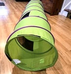 Pacific Play Tents Portable 6FT Retracting Green/purple Tunnel; In/outdoor Toy. Fixed Price $24.99.
