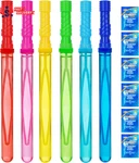 14.6 Big Bubble Wands For Kids, Pcs With Refill Solution Sum. Fixed Price $17.17.