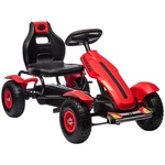 Kids Ride On Toy Pedal Go Kart Adjustable Seat 4 Rubber Wheels For 5-12 Years. Fixed Price $165.99.