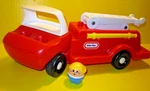 Little Tikes Toddle Tots Red White Fire Truck Engine Vintage Toy Story. Fixed Price $17.50.