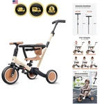 TR008 5 In Toddler Tricycle With Push Handle For 1-3 Old Boys Girls, K.... Fixed Price $186.68.