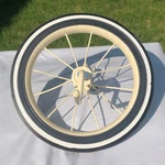 New Radio Flyer For Duel Deck Trike 11 3/4" Front Wheel (only) Tricycle. Fixed Price $28.19.