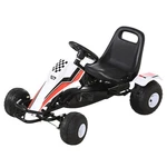 Pedal Go Kart Children Ride On Car Racing Style W/ Adjustable Seat Plastic Wheel. Fixed Price $125.99.